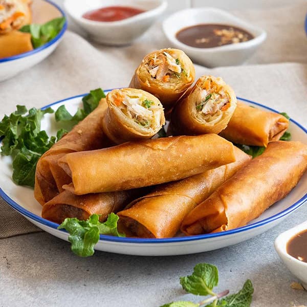 Chả giò — crispy fried egg rolls