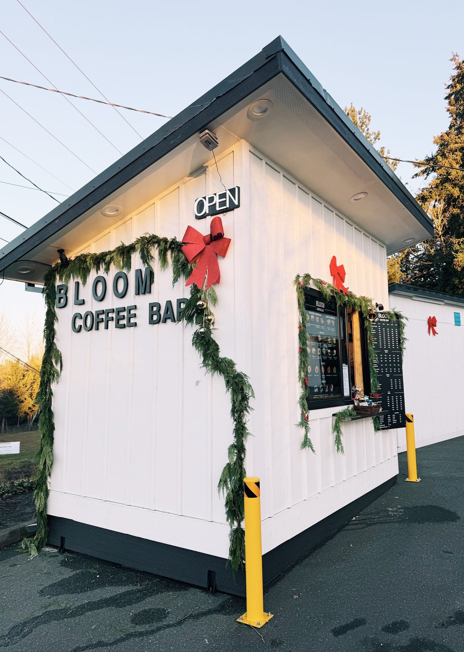 Bloom Coffee Bar — website built by Catamaran Studios