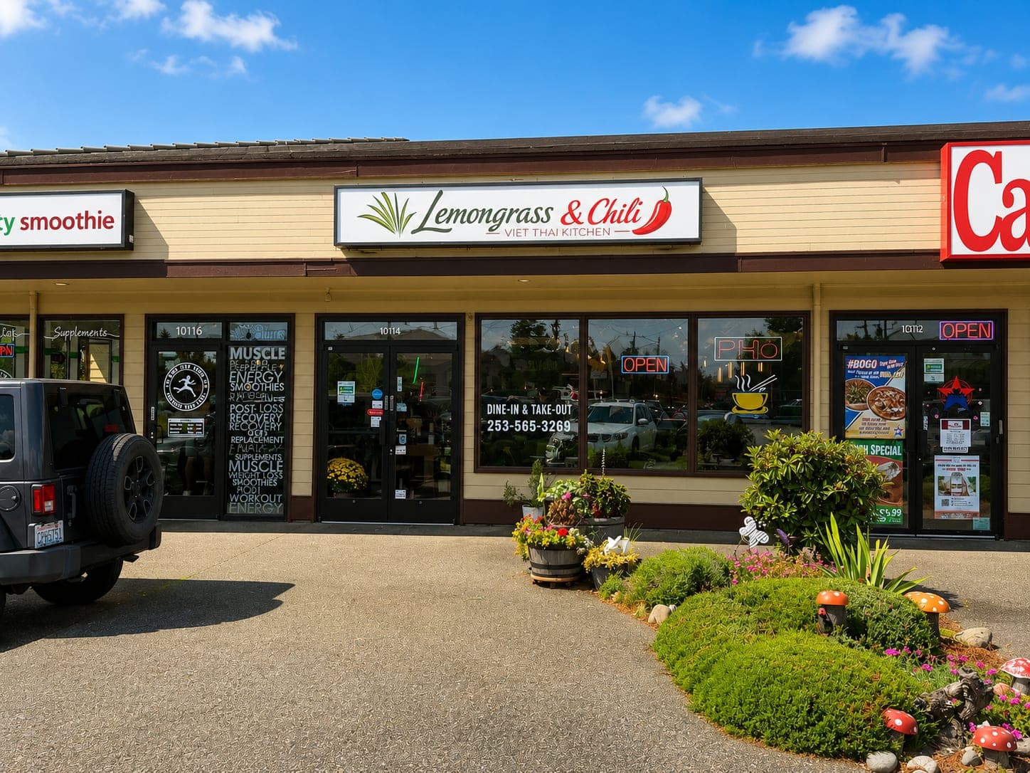 Lemongrass & Chili Viet Thai Kitchen — website built by Catamaran Studios