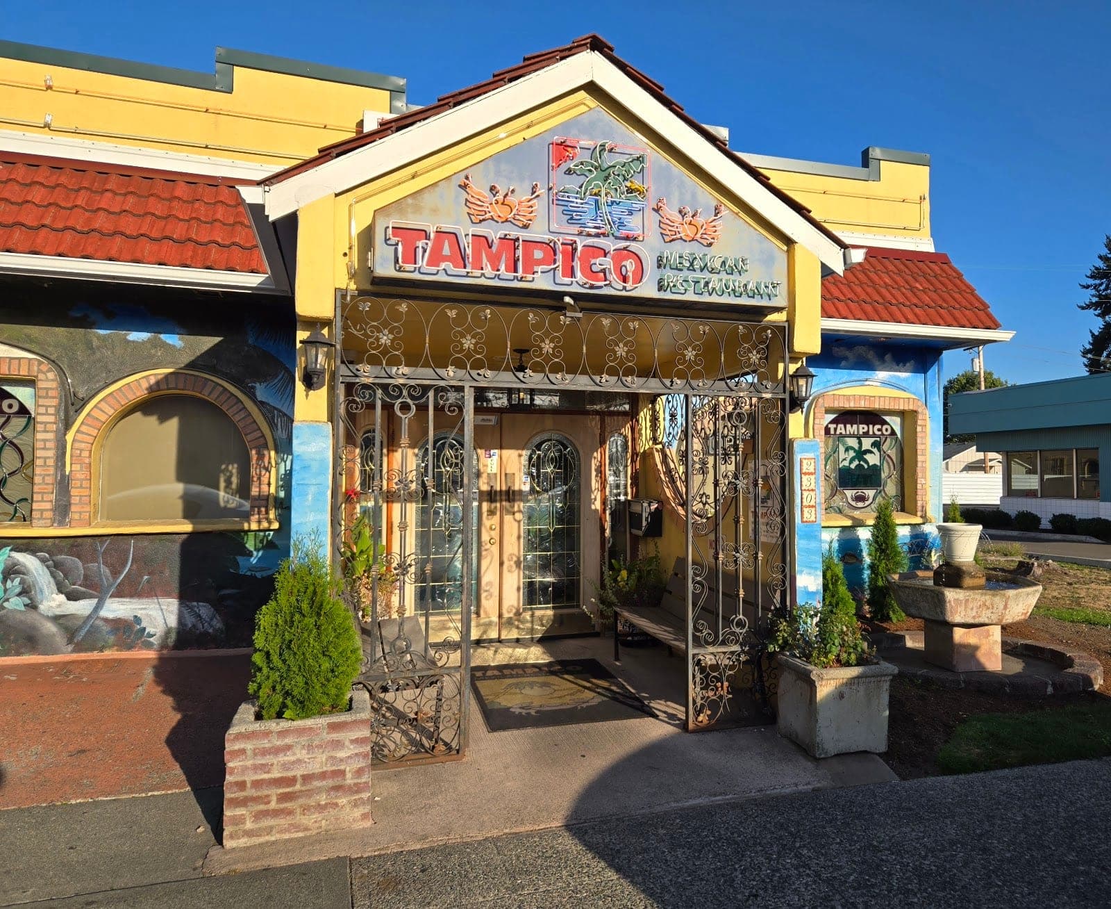 Tampico Mexican Restaurant — website built by Catamaran Studios