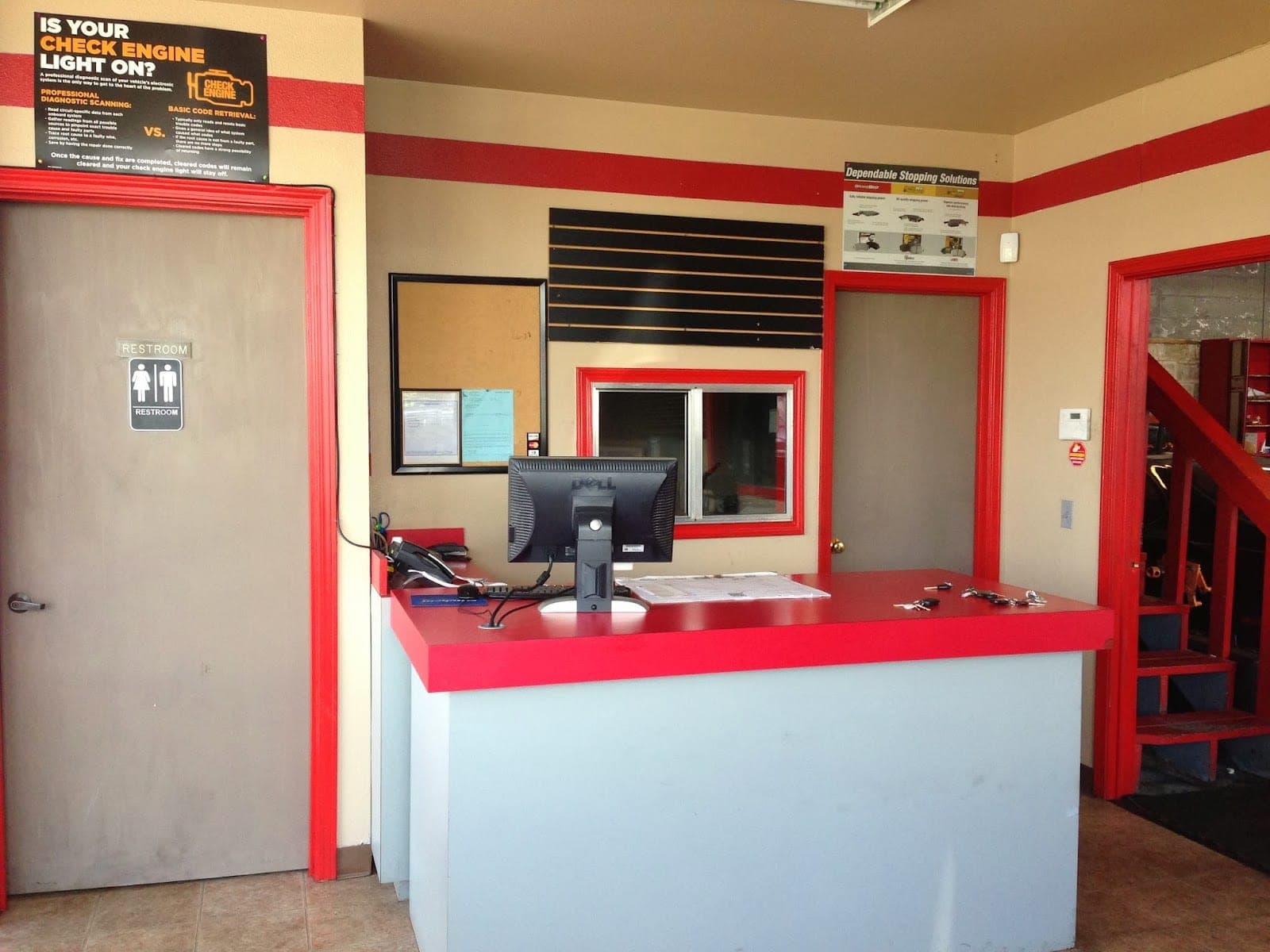 In the shop at Xpress Auto Repair & Transmissions